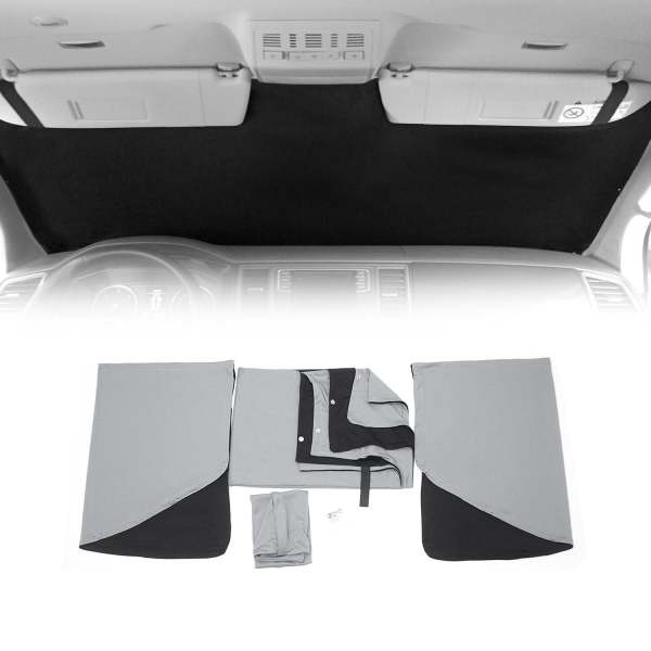 2019-2025 Mercedes Sprinter W907 910 Magnetic Curtains UV Protection 3 Pcs