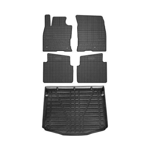 2020-2025 Ford Escape Floor Mats & Cargo Liner Full Set All Weather Black