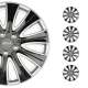 16 Hub Caps for Ford Transit 150 250 350 2015-2025 Black Silver 4x Wheel Covers