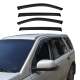 2013-2020 Nissan Pathfinder Window Visor Vent Rain Deflector 4Pcs Smoke