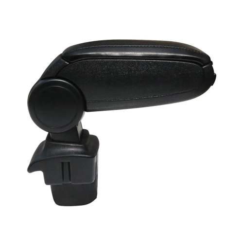 2012-2014 Ford Focus Black Center Console Armrest Plastic PU Leather 1Pc
