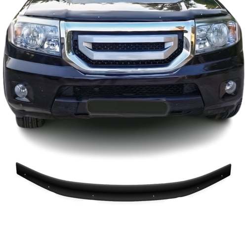 2009-2015 Honda Pilot Front Bug Shield Hood Deflector 1 Pc Smoke