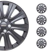 16 Hub Caps for Ford Transit 150 250 350 2015-2025 Metal Silver 4x Wheel Covers