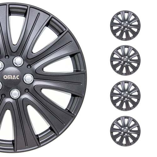 16 Hub Caps for Ford Transit 150 250 350 2015-2025 Metal Silver 4x Wheel Covers