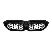 2019-2025 BMW 3 Series G20 Sedan Front Kidney Grille Glossy Black Meteor Diamond