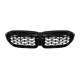 2019-2025 BMW 3 Series G20 Sedan Front Kidney Grille Glossy Black Meteor Diamond
