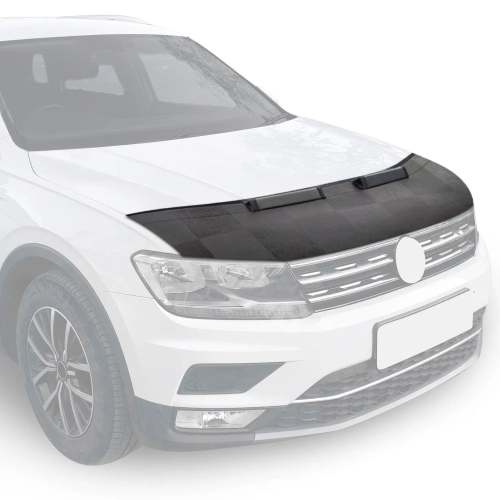 2016-2023 Fiat 500X Car Bonnet Mask Hood Bra Black Chequered 1 Pc