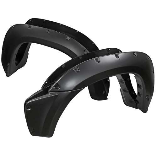 2012-2015 Toyota Tacoma Fleetside 6 Long Bed Rivet Style Fender Flares