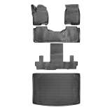 2021-2025 Chevrolet Suburban Floor Mats & Cargo Liner Full Set Black
