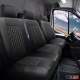 2015-2025 Ford Transit Leather Front Car Seat Covers Protector Black