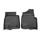 2010-2014 Ford F-150 Regularcab Extended Crewcab Floor Mats Liners Full Set All Weather Black