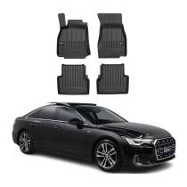 2019-2024 Audi A6 S6 RS6 Sedan Avant Allroad Premium Floor Mats Liners Full Set All Weather Heavy Duty