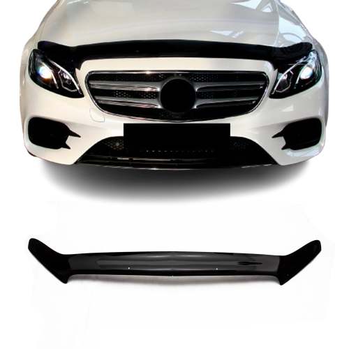 2017-2023 Mercedes E Class W213 Sedan Front Bug Shield Hood Deflector 1 Pc Smoke
