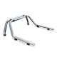 2019-2023 Ford Ranger Sport Bar Truck Bed Chase Roll Bar Stainless Steel Silver 1Pc