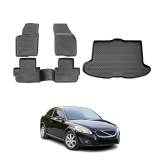 2007-2013 Volvo C30 Floor Mats & Cargo Liner Full Set All Weather Black