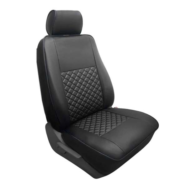 2015-2025 Ford Transit Leather Custom fit Car Seat Cover Black