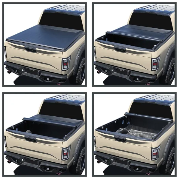 2004-2014 Ford F-20150 5.5FT Short Bed Soft Roll Up Tonneau Cover