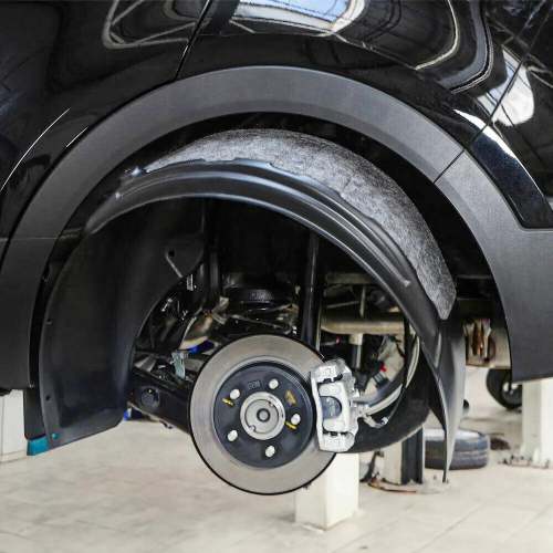 2021-2025 Kia Seltos Rear Set Wheel Arch Liner Splash Fender Guard Black 2Pcs