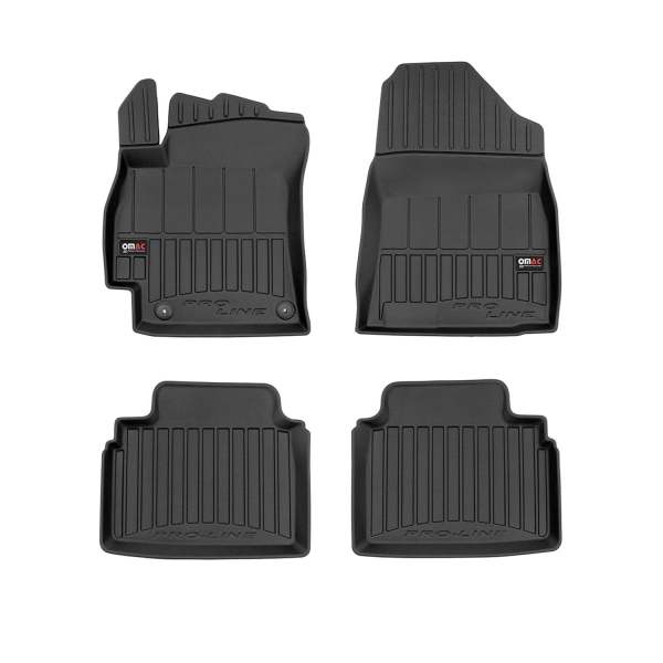 2021-2025 Hyundai Elantra Premium Floor Mats Liners Full Set All Weather Heavy Duty
