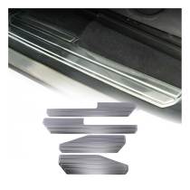 2010-2020 VW Amarok Door Sill Scuff Plate Scratch Protector Stainless Steel Brushed