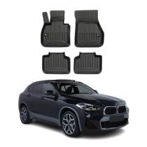 2018-2023 BMW X2 F39 Premium Floor Mats Liners Full Set All Weather Heavy Duty Black