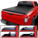 2017-2024 Nissan Titan 5'7 Truck Short Bed Soft Quad-Fold Tonneau Cover