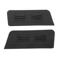 2015-2025 Ford Transit Car Ventilation Window Air Vent Aluminium Black 2Pcs