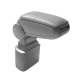2011-2017 Nissan Juke Gray Center Console Armrest Plastic PU Leather 1Pc