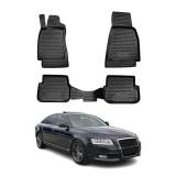 2008-2011 Audi A6 Avant Allroad SD FL Floor Mats Liners Full Set All Weather