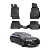 2008-2011 Audi A6 Avant Allroad SD FL Floor Mats Liners Full Set All Weather