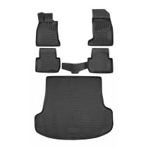 2018-2023 Kia Stinger Floor Mats & Cargo Liner Full Set All Weather Black