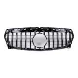 2019-2022 Mercedes A Class W177 Hatchback GT R Style Front Bumper Grille Glossy Black