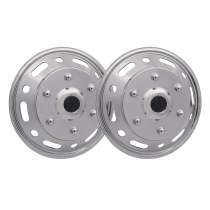 2014-2024 RAM ProMaster 16 Dual Wheel Simulator Hubcaps Steel Front 2Pcs