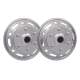 2014-2024 RAM ProMaster 16 Dual Wheel Simulator Hubcaps Steel Front 2Pcs