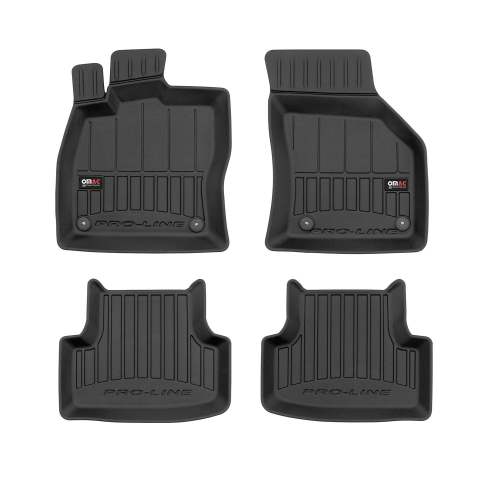 2018-2024 VW T-Roc Premium Floor Mats Liners Full Set All Weather Heavy Duty