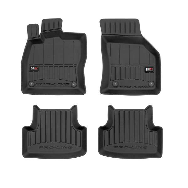 2018-2024 VW T-Roc Premium Floor Mats Liners Full Set All Weather Heavy Duty