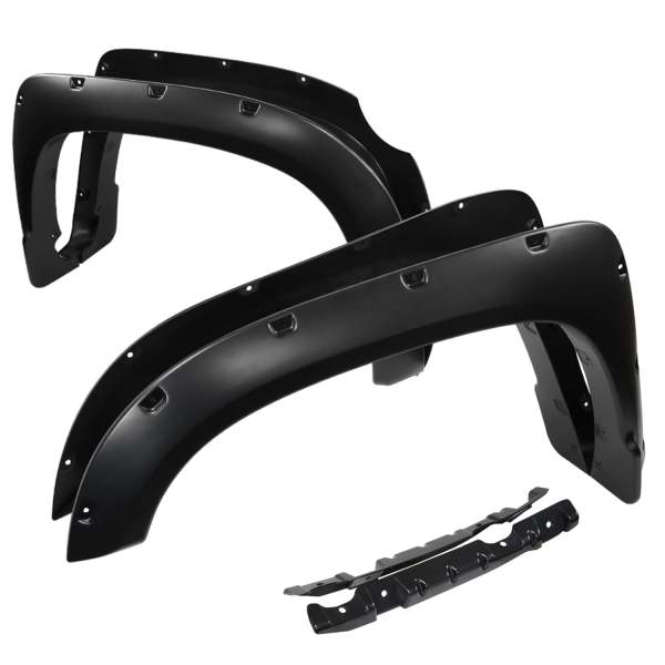 2014-2018 Toyota Tundra Smooth Rivet Style Fender Flares Wheel Protector