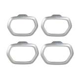 2015-2024 Jeep Renegade Speaker Frame Chrome Silver Chrome 4 Pcs