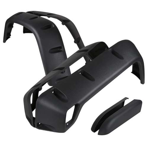 1997-2006 Jeep Wrangler TJ Textured Extended Fender Flares Wheel Protector
