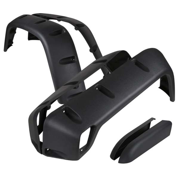 1997-2006 Jeep Wrangler TJ Textured Extended Fender Flares Wheel Protector