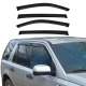 2004-2006 Lexus RX330 Window Visor Vent Rain Deflector 4Pcs Smoke