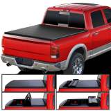2009-2021 Dodge RAM 1500 / RAM 2500 3500 5'8 Soft Quad-Fold Tonneau Cover