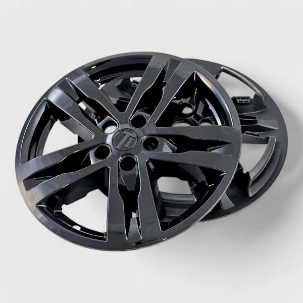 2020-2024 Ford Explorer Wheel Cover Hubcaps Set Gloss Black 8Pcs PP