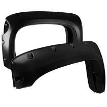 2007-2013 Chevy Silverado 1500 69.3 Fleetside Black Smooth Fender Flares