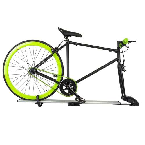 Roof Bicycle Rack Bike Carrier Alu Upright with Optional 0,6x4 Inch Fork Kit