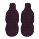 Genesis Antiperspirant Front Seat Cover Pads Black Red 2 Pcs