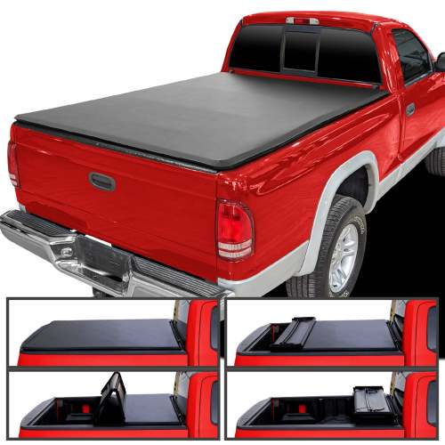 1997-2004 Dodge Dakota / Extended/Regular Cab 6'6 Short Bed Tonneau Cover