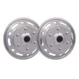 2015-2025 Ford Transit 16 Dual Wheel Simulator Hubcaps Steel Front 2Pcs