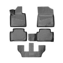 2021-2025 Kia Sorento Floor Mats Liners Full Set All Weather Black
