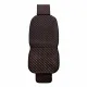 Alfa Romeo Leather Breathable Front Seat Cover Pads Black Red 1Pc